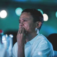 Jack Ma, founder of the Alibaba Group, attends a forum on rural headmasters in Hangzhou, China, in July 2017. | WANG HE / GETTY IMAGES