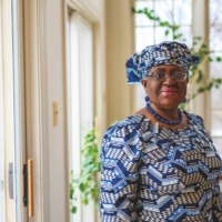 Nigeria\'s Ngozi Okonjo-Iweala in Potomac, Maryland, near Washington, in February | ERIC BARADAT / AFP / VIA GETTY IMAGES