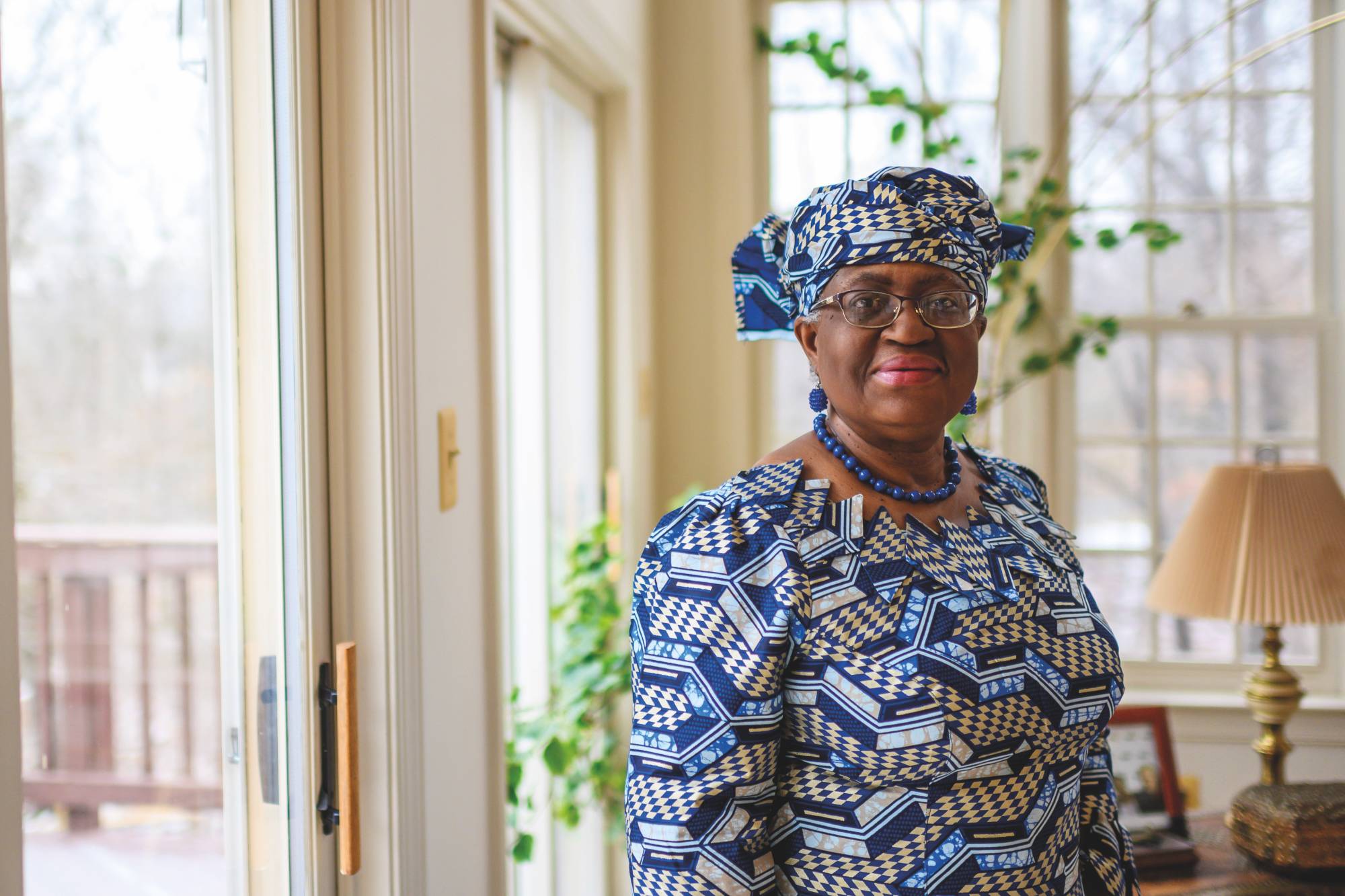 Nigeria's Ngozi Okonjo-Iweala in Potomac, Maryland, near Washington, in February | ERIC BARADAT / AFP / via Getty Images