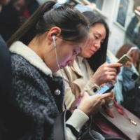Over the past 20 years, Chinese people\'s dependence on mobile phones has been increasing, which has become a serious health and social problem. | ZHANG PENG / LIGHTROCKET / VIA GETTY IMAGES