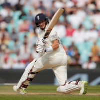 England\'s Joe Root competes during a test against India in London on Sept. 6. | REUTERS