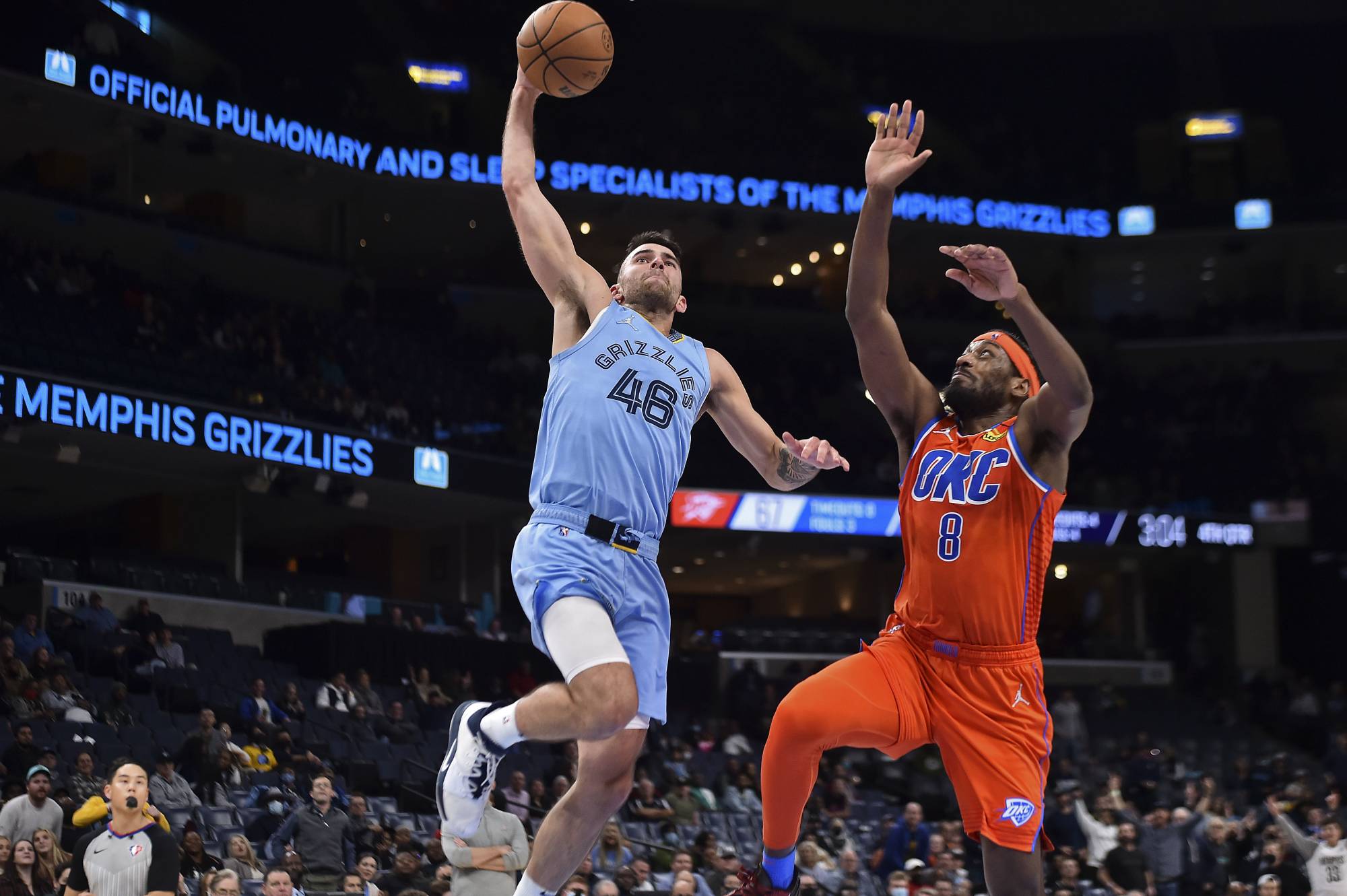 NBA: Grizzlies rout Thunder by 73 to set NBA mark for win margin