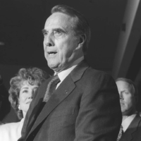 Former Republican Senator from Kentucky Bob Dole announces his resignation to be the Republican presidential nominee in Washington, May 15, 1996.  | STEPHEN CROWLEY / THE NEW YORK TIMES
