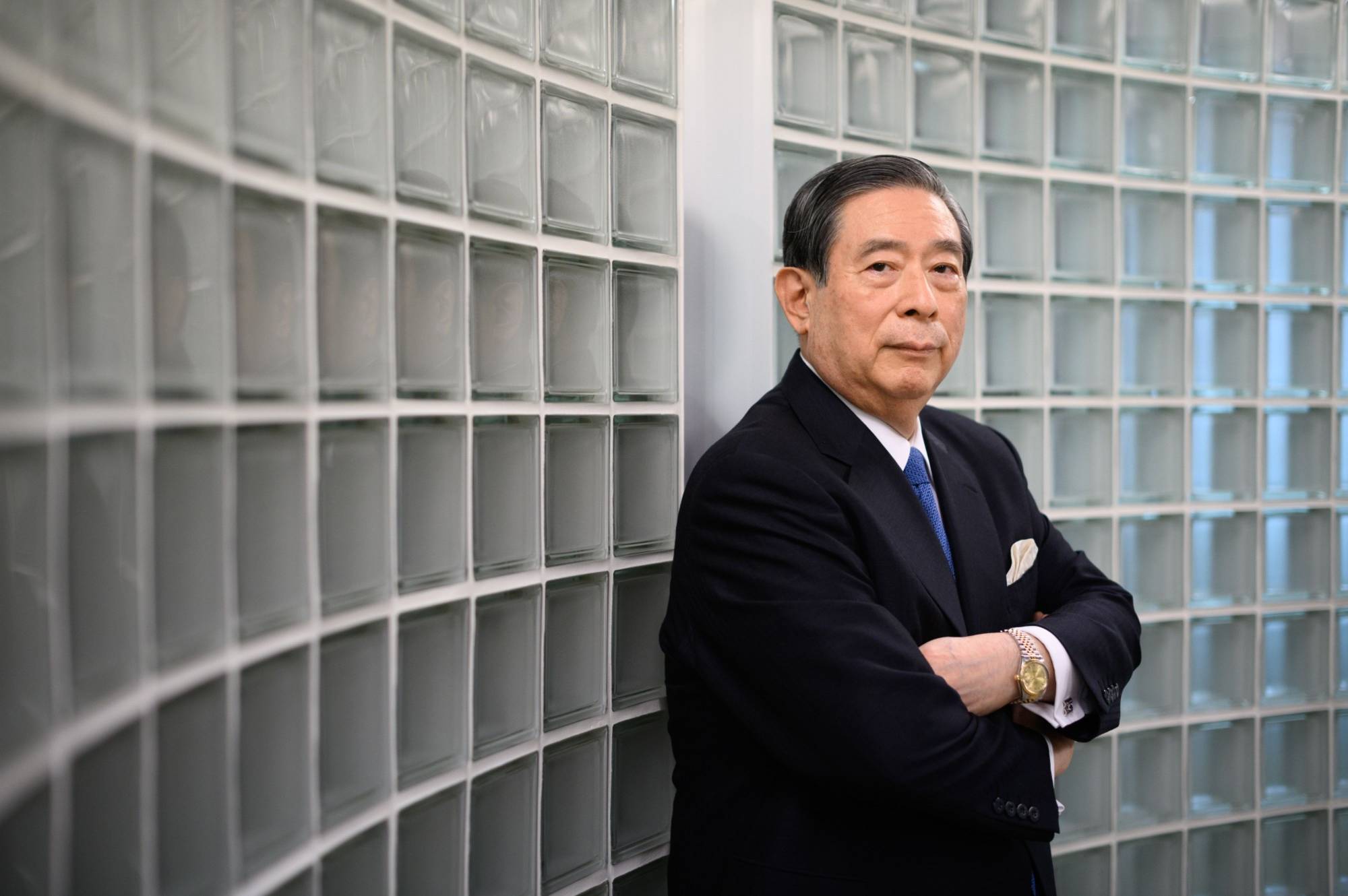 Yoshitaka Kitao, a former Nomura Holdings Inc. banker who now runs financial services group SBI Holdings Inc., talks about the need to change Japan's finance sector. | BLOOMBERG
