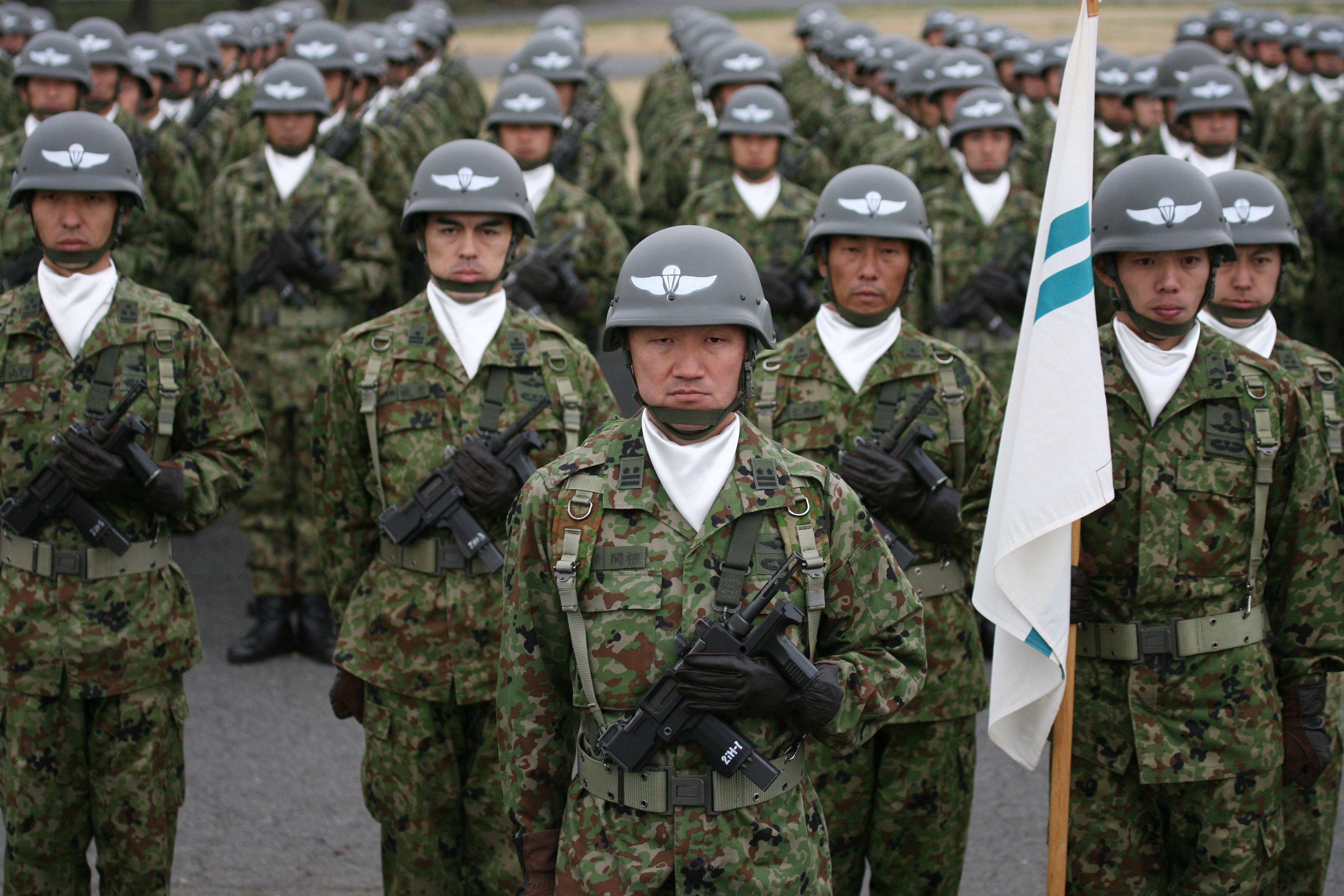 Before Japan's special secrets protection law, there was no real mechanism in place to prevent military or government officials from taking classified materials home with them or formal security vetting procedures for such employees. | BLOOMBERG
