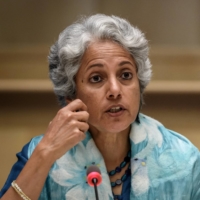 WHO chief scientist Soumya Swaminathan | POOL / VIA REUTERS