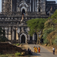 Thatbyinnyu Temple in Bagan, Myanmar. A Burmese-Irish family said all the right things, even as it helped Myanmar’s rulers avoid sanctions scrutiny in buying airplanes, defense radar and more. The Kyaw Thaungs donated money toward its restoration in 2002.  | THE NEW YORK TIMES