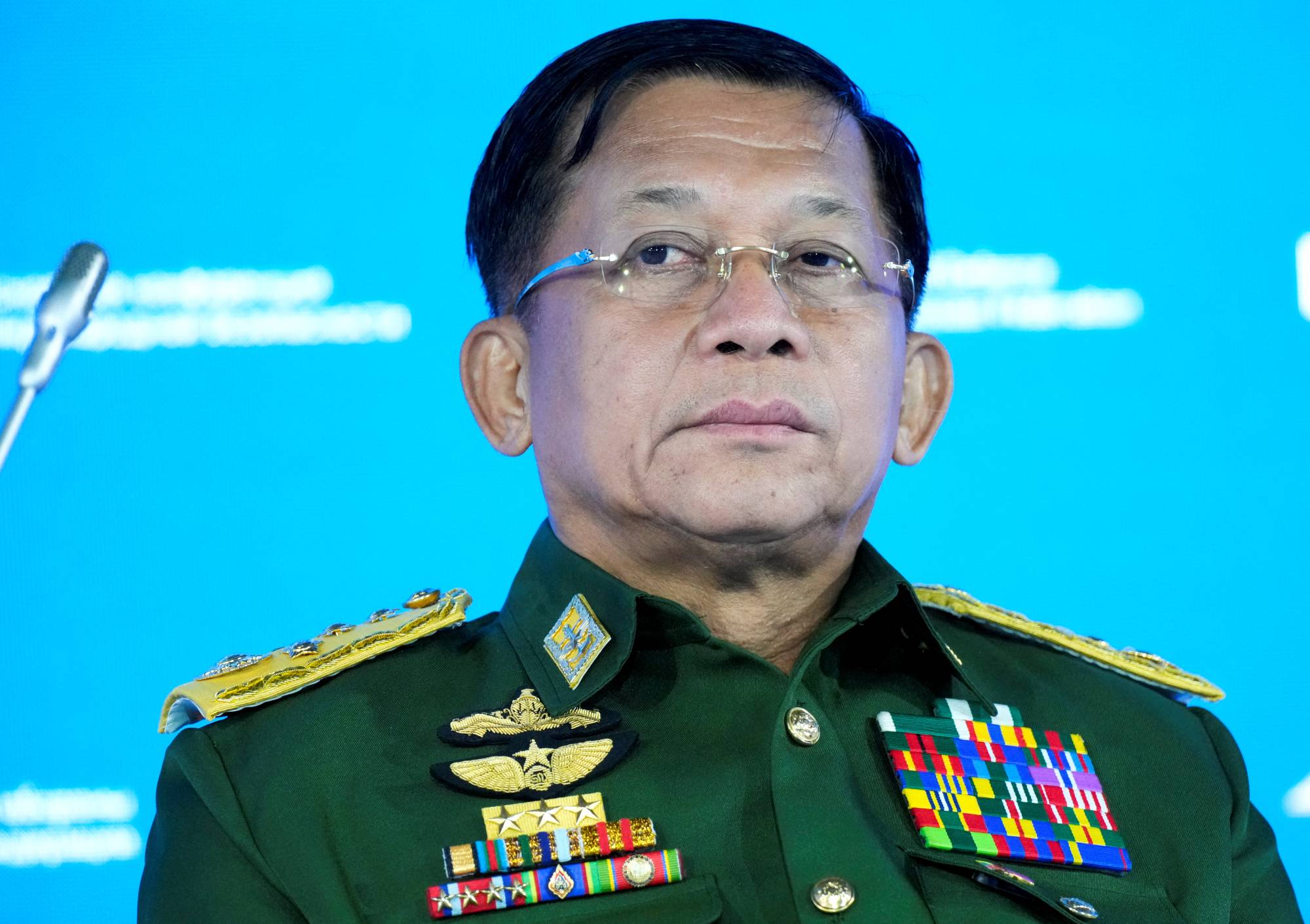 Senior Gen. Min Aung Hlaing of Myanmar | Pool / via REUTERS