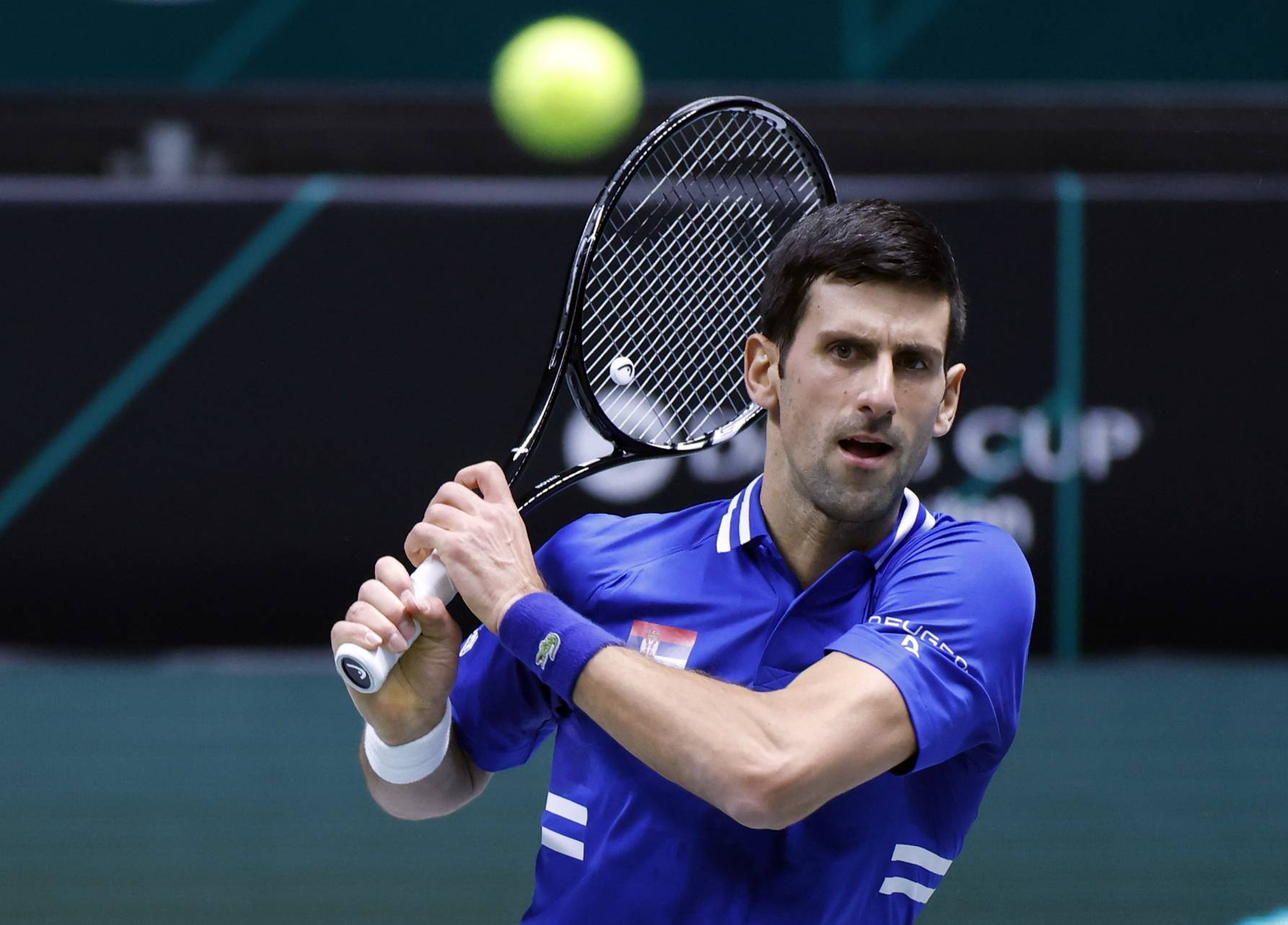 Novak Djokovic won three of four Grand Slam events in 2021. | REUTERS