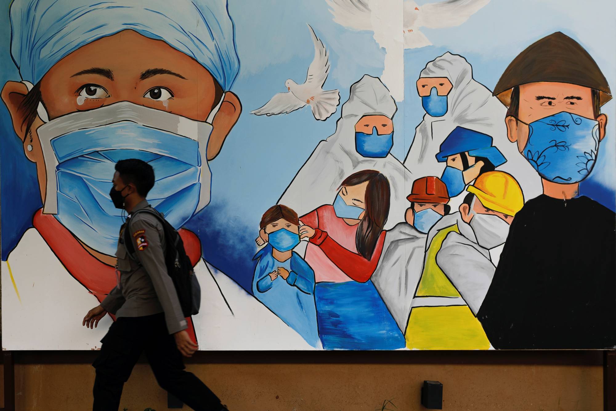 A street in Jakarta on Dec. 2 | REUTERS