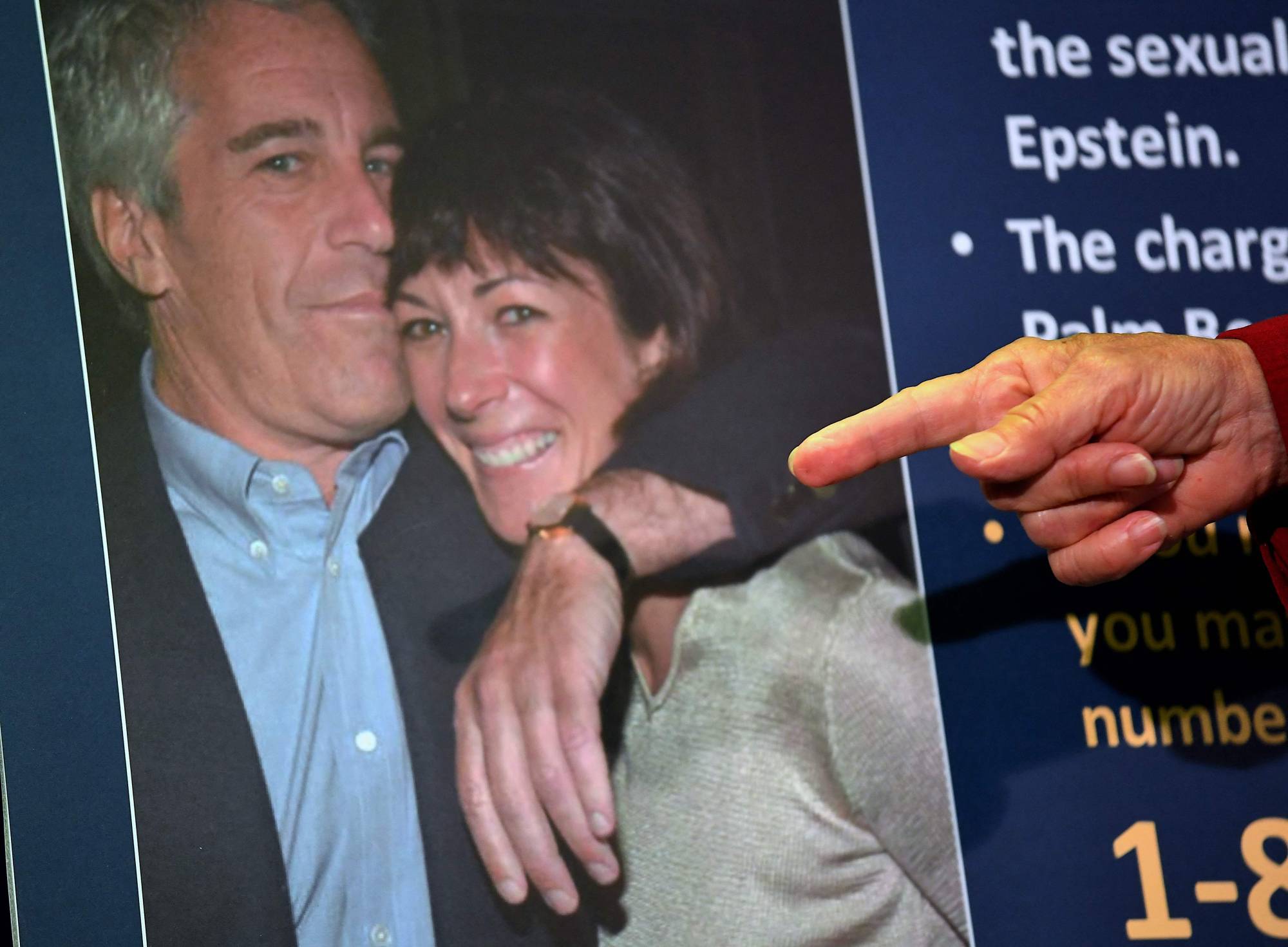 Audrey Strauss, U.S. Attorney for the Southern District of New York, announces charges against British socialite Ghislaine Maxwell during a press conference in New York City in July, 2020. Maxwell was found guilty of sex crimes on Dec. 29, including the most serious charge of sex trafficking a minor. | AFP-JIJI