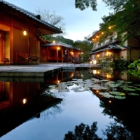 Before the pandemic, around half of the guests at Hoshinoya Kyoto, an up-scale ryokan in Japan’s former capital operated by Hoshino Resorts, were from overseas. | COURTESY OF HOSHINO RESORTS INC.
