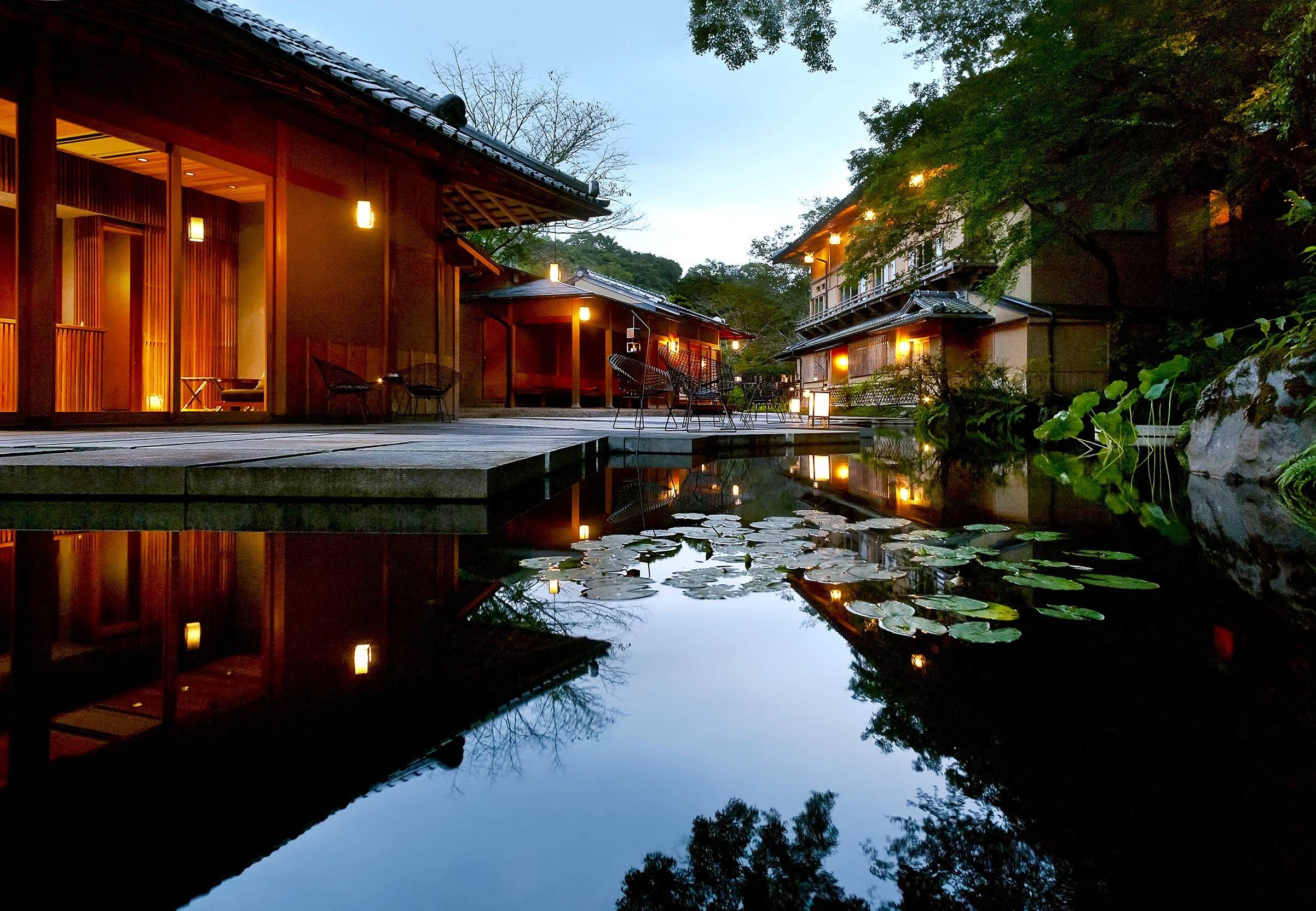 Before the pandemic, around half of the guests at Hoshinoya Kyoto, an up-scale ryokan in Japan’s former capital operated by Hoshino Resorts, were from overseas. | Courtesy of Hoshino Resorts Inc. 