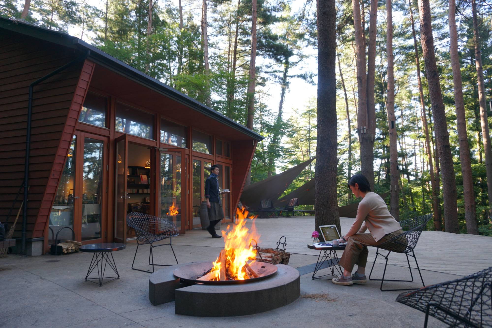 The change in work styles spurred by working remotely could offer new opportunities for travel in Japan, says Hoshino Resorts Inc. President Yoshiharu Hoshino. | Courtesy of Hoshino Resorts Inc. 