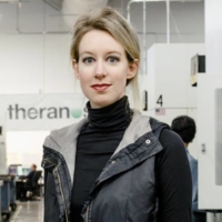 Elizabeth Holmes at the headquarters of Theranos, the company she founded, in Newark, California, in 2015. | CARLOS CHAVARRIA/THE NEW YORK TIMES