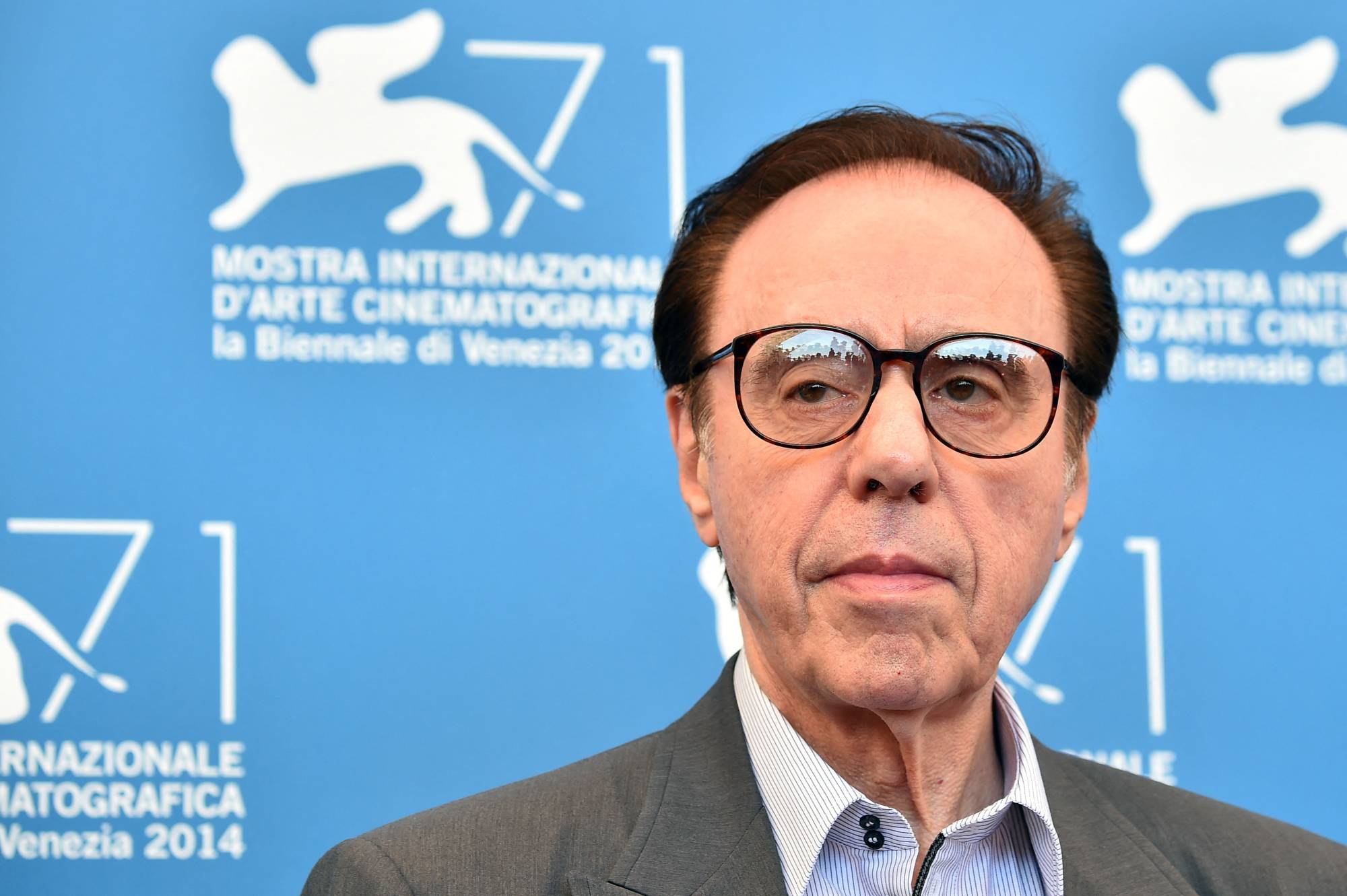 Bogdanovich at a photo session for the movie 