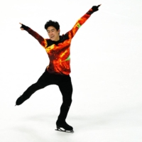 Nathan Chen performs his free skate during the U.S. national championships in Nashville on Sunday. | USA TODAY / VIA REUTERS