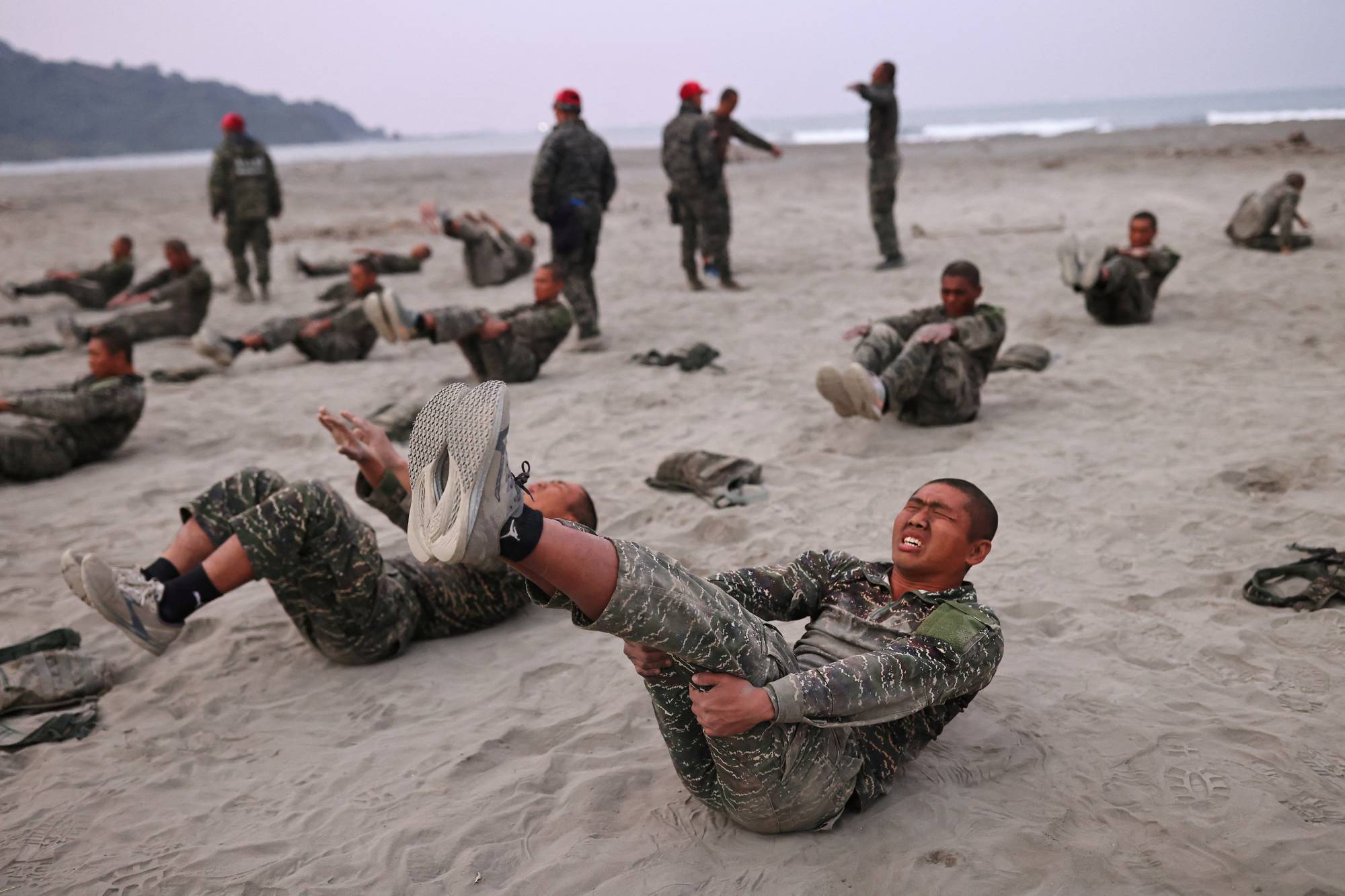 Training excercises during the last week of training. | Reuters