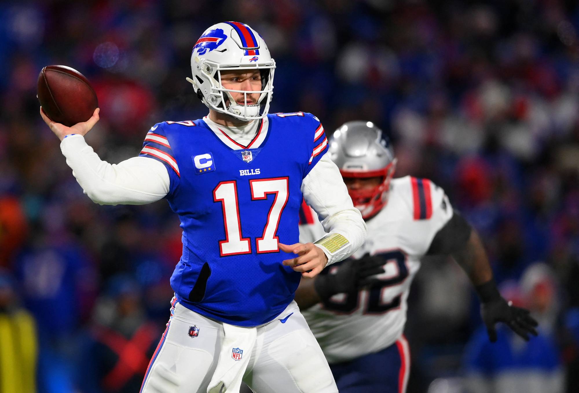 Josh Allen throws five touchdowns as Bills maul Patriots - The Japan Times