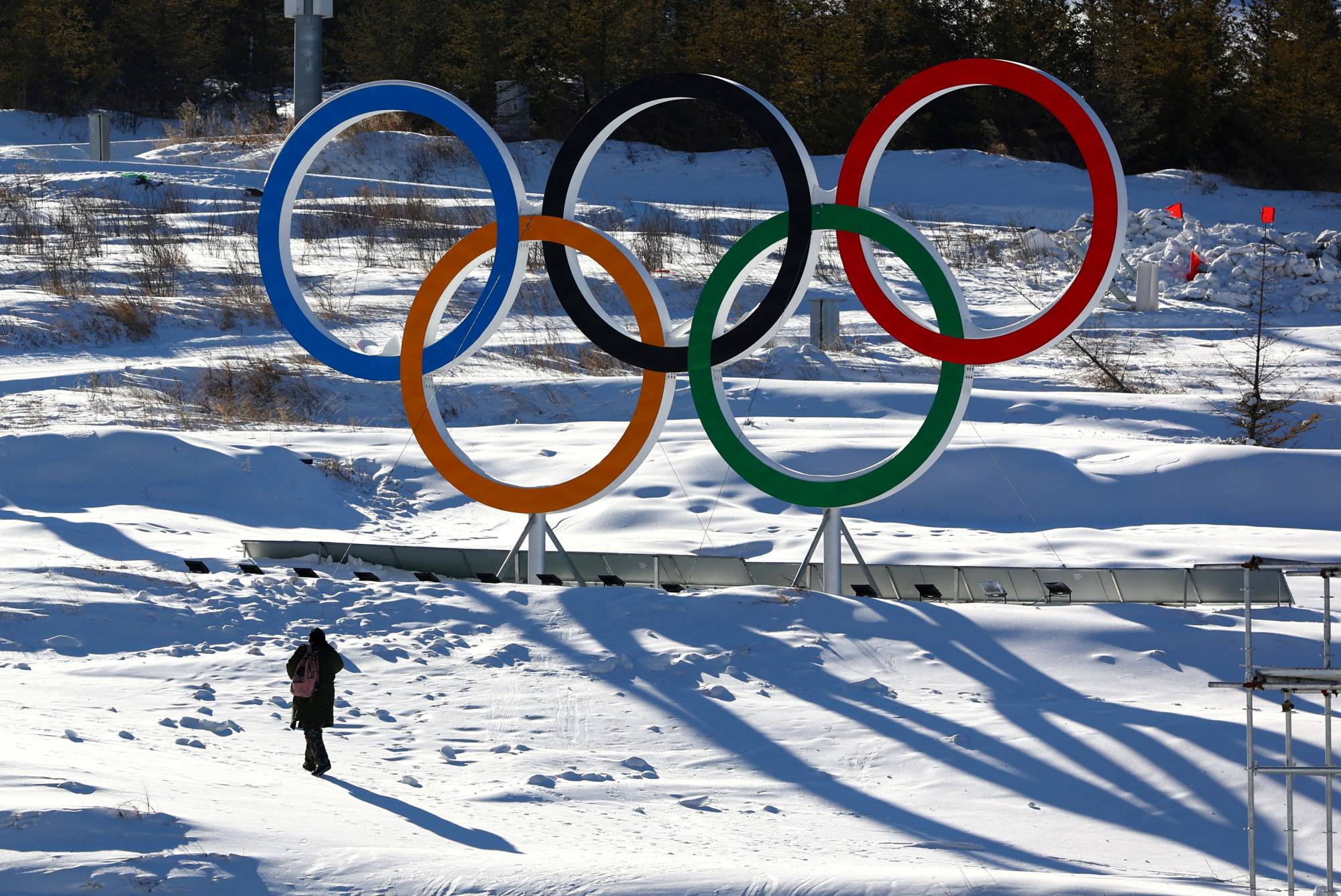 The Zhangjiakou competition zone ahead of the Beijing 2022 Winter Olympics | REUTERS 