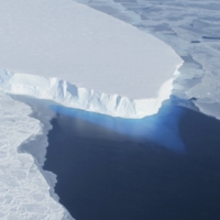 The Thwaites Glacier in Antarctica 
 | NASA / VIA REUTERS 