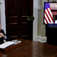 Many Japanese companies are keenly aware that their businesses are vulnerable to U.S.-China geopolitical moves and that measures are needed to mitigate the resulting risks. 

 | REUTERS 