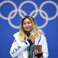 American gold medalist Chloe Kim is one of the many big names in winter sports who will descend on the Chinese capital Beijing in February for the Beijing 2022 Olympics.  | AFP-JIJI