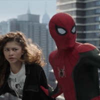 In “Spider-Man: No Way Home,” Tom Holland\'s Spider-man faces three foes (Jamie Foxx as Electro; Alfred Molina as Doctor Octopus; and Willem Dafoe as the Green Goblin) from previous iterations of the superhero franchise.  | ©2021 CTMG. © & ™ 2021 MARVEL. ALL RIGHTS RESERVED.
