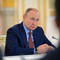 Russian President Vladimir Putin at the Kremlin in Moscow on Feb. 3 | REUTERS