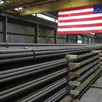The United States has levied additional duties of 25% on steel and 10% on aluminum imports since 2018, when the administration of U.S. President Donald Trump cited potential national security risks under its \"America First\" foreign and trade policy. | AP / VIA KYODO 