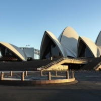 The deserted Sydney Opera House during a lockdown in July last year.  | ANNAMARIA ANTOINETTE D\'ADDARIO / THE NEW YORK TIMES