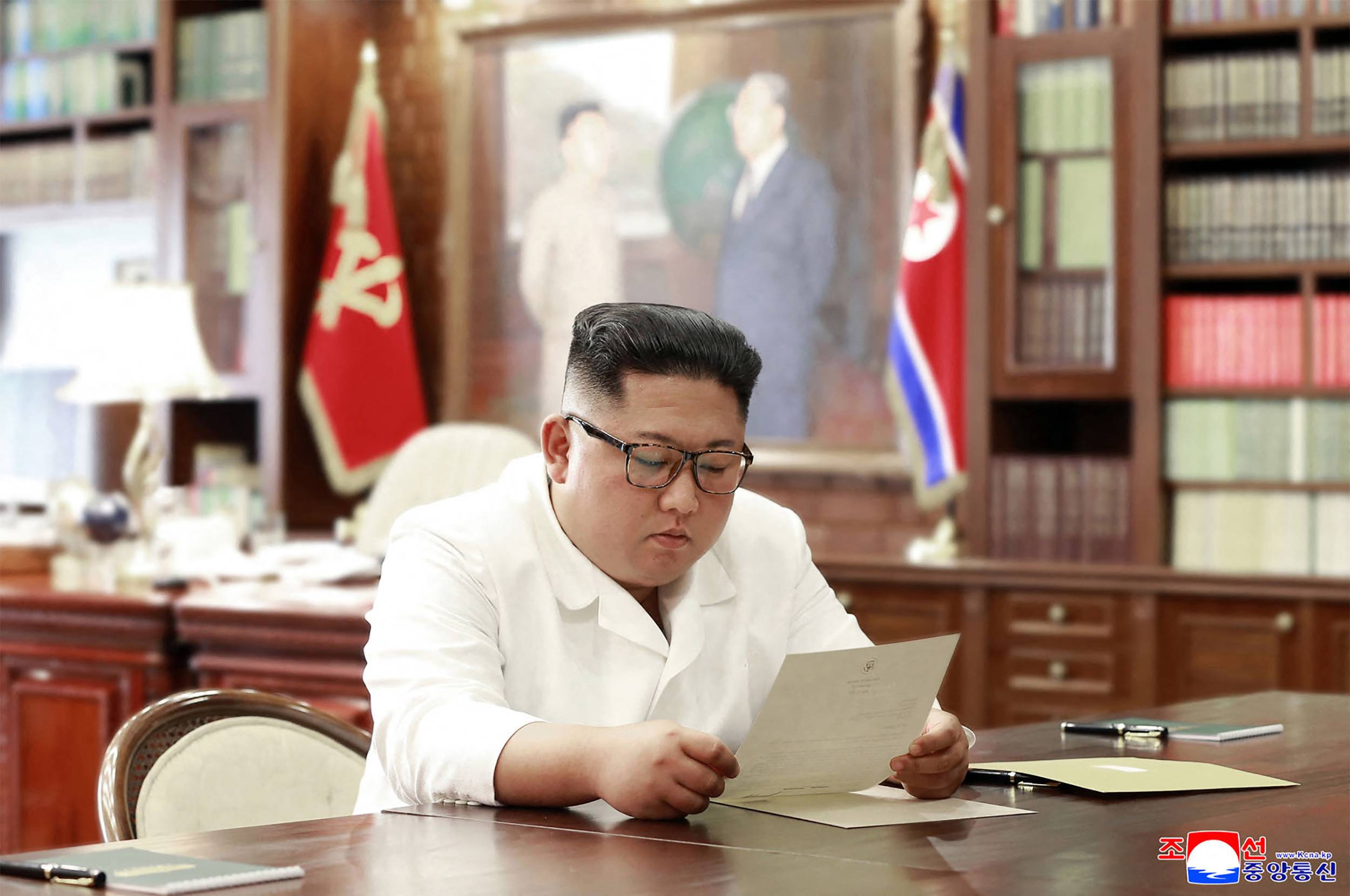 North Korean leader Kim Jong Un | KCNA / KNS / VIA AFP-JIJI