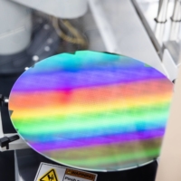 Sumco Corp. has already sold out its production capacity of silicon wafers through 2026. | BLOOMBERG