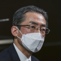 Yuji Hirako, president and chief executive officer of All Nippon Airways Co. (ANA), speaks during an interview at the company\'s headquarters in Tokyo on Wednesday. | BLOOMBERG