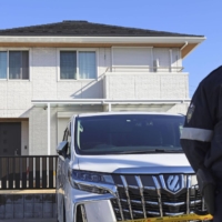 Three girls were found dead at this house in Ichinomiya, Aichi Prefecture, on Thursday night in what is suspected of being a murder-suicide attempt by their mother, police said. | KYODO