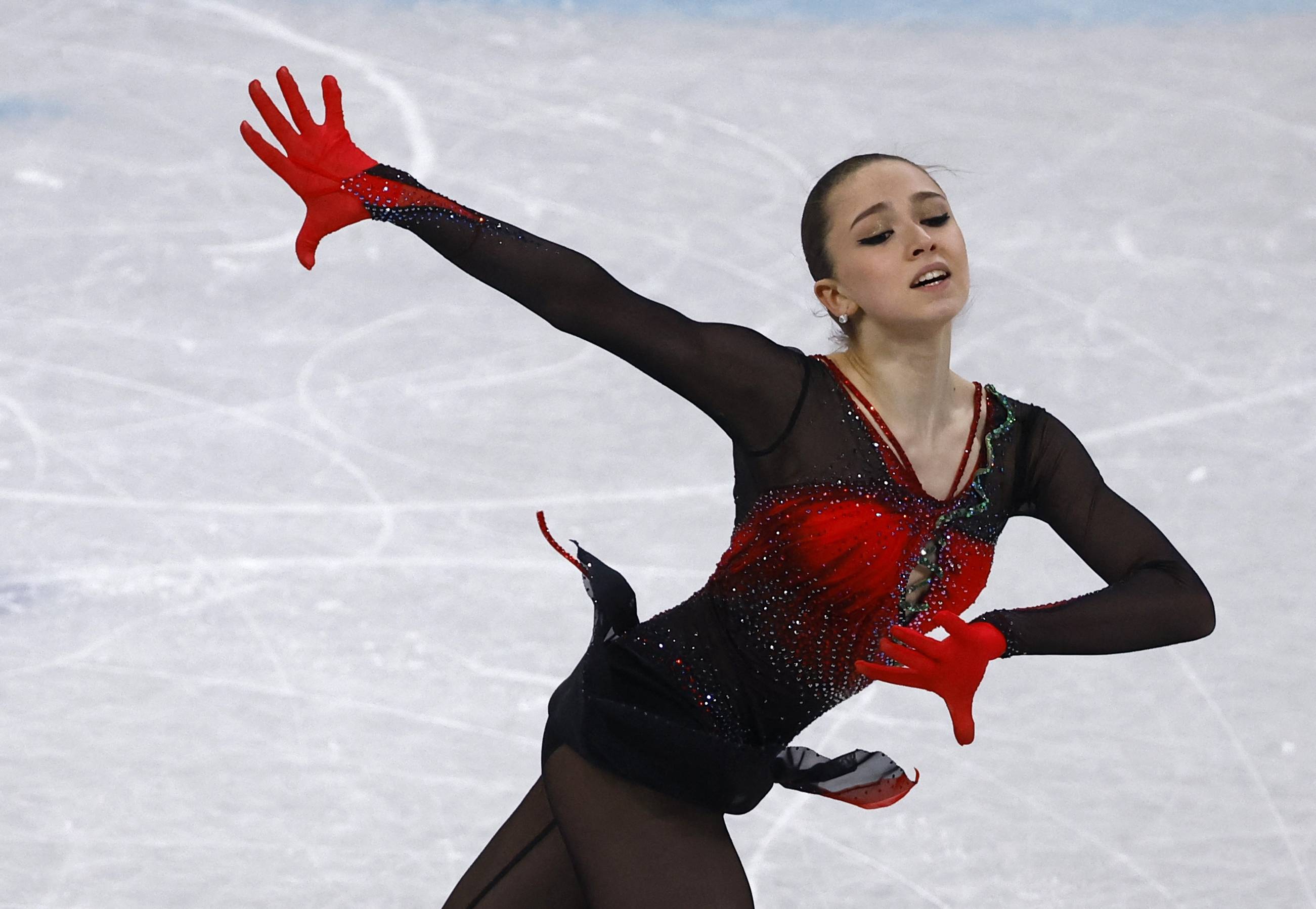 The Russian Olympic Committee's Kamila Valieva is the favorite to win the Olympic women's figure skating competition after being cleared to compete by the Court of Arbitration for Sport on Monday. | REUTERS