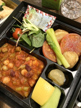 While varied, meals tend to be on the small side. Pack snacks before you leave for Japan if you think you'll be hungry. | REBECCA SAUNDERS 