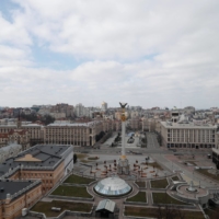 Central Kyiv on Friday | REUTERS