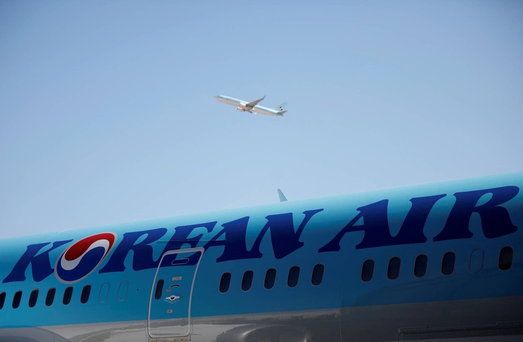 Korean Air said its flights aren’t currently facing problems from the Ukraine crisis, but it has developed contingency plans if Russia shutters its airspace. | REUTERS