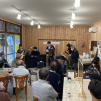 Community members attend a Tamaribar music event. These events are held on the first Sunday of every month.  | TSUKUBA CITY