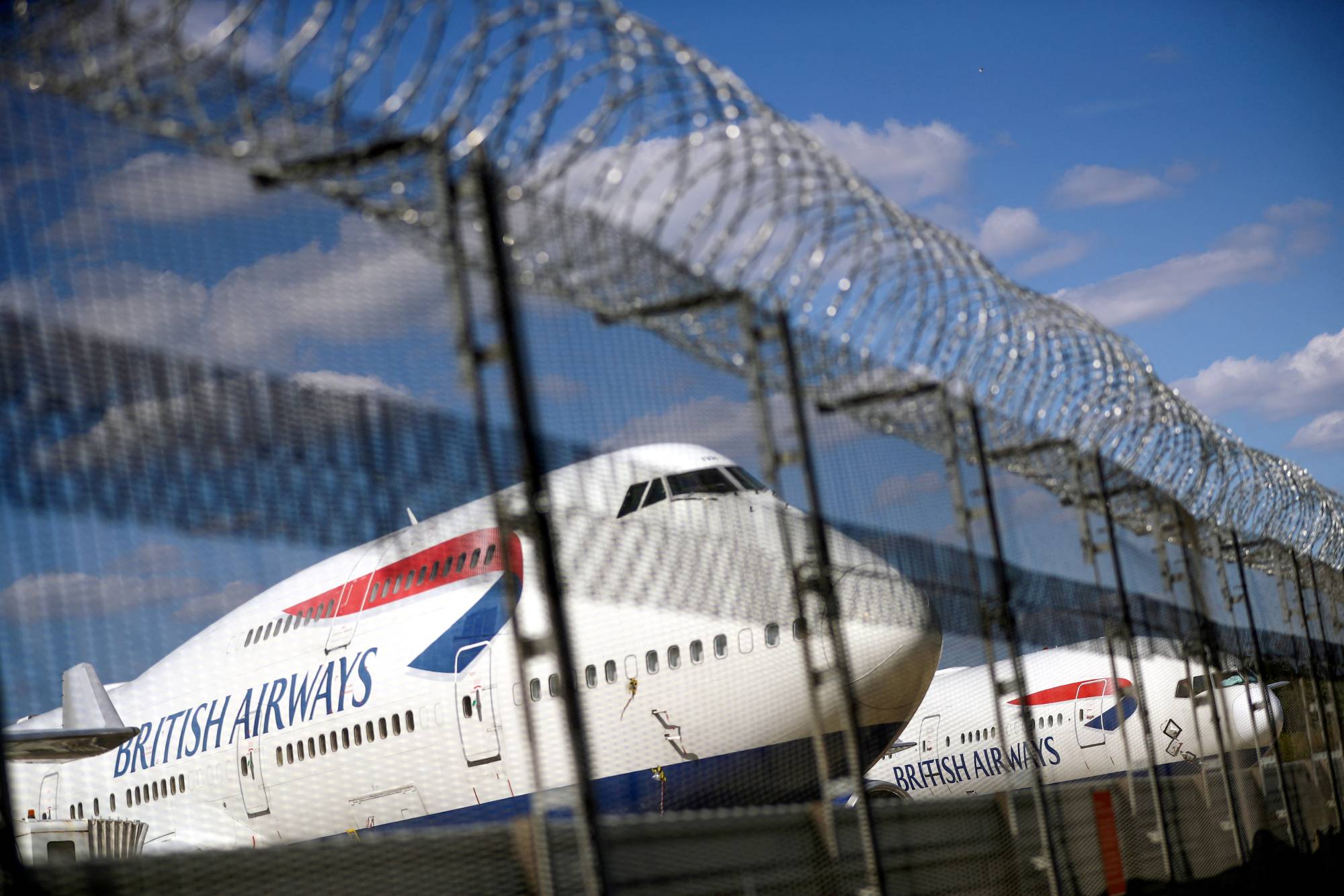British Airways planes at Heathrow Airport in London in July 2020 | REUTERS