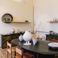 Annual craft design fair Collect housed over 30 gallery showcases at its in-person event at Somerset House in London. Many, including Flow Gallery (pictured above), presented artworks by Japanese artisans. | IONA WOLFF
