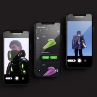The Metadrip app allows users to try on NFT clothing using augmented reality technology. | 1SEC
