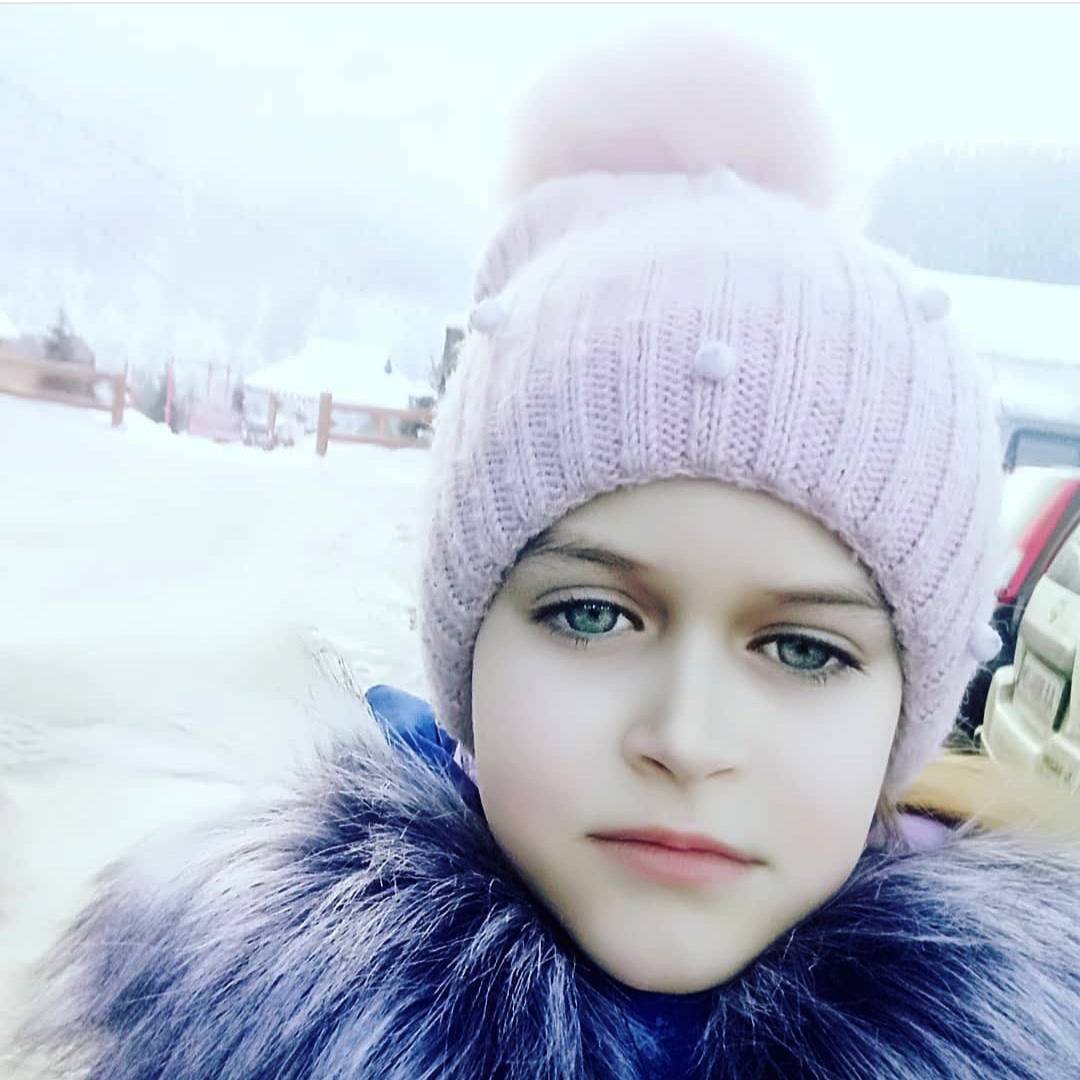 In an image provided her father, Alisa Perebyinis, 9, who was killed by Russian mortar fire on Sunday as she and her family tried to evacuate Irpin, Ukraine. | Serhiy Perebyinis / via The New York Times