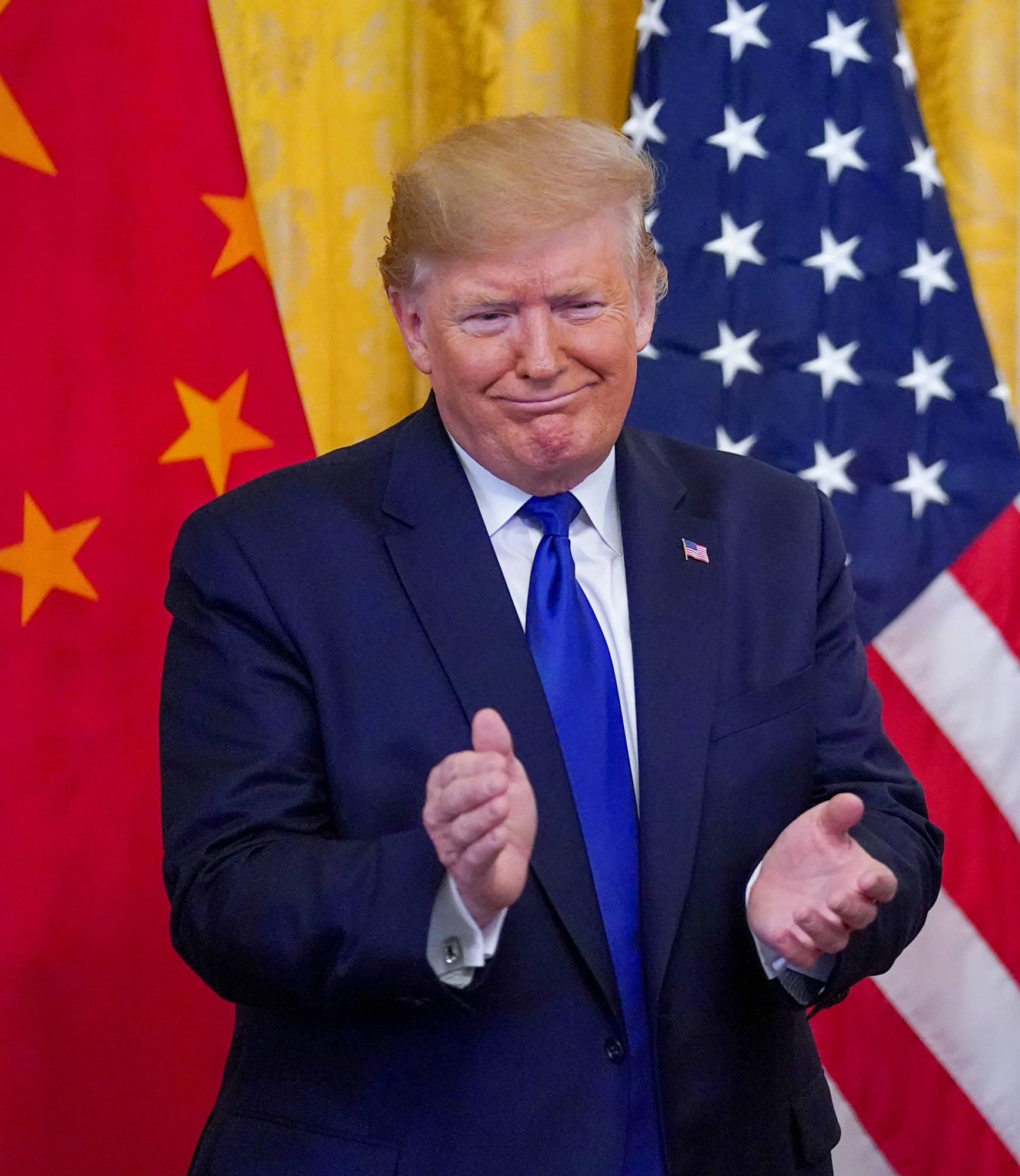 While then-U.S. President Donald Trump signed 