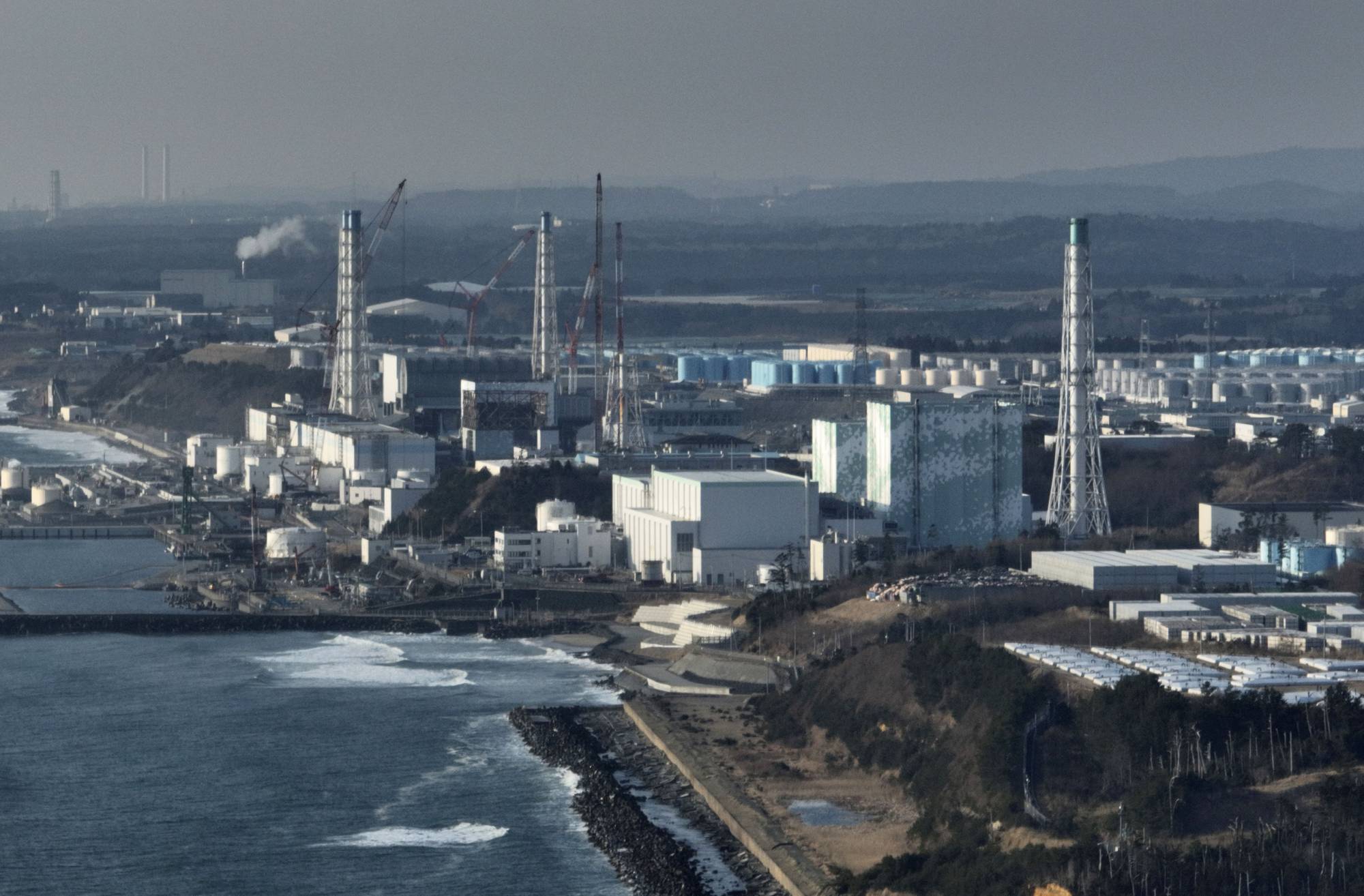 The Fukushima No. 1 nuclear power plant | KYODO