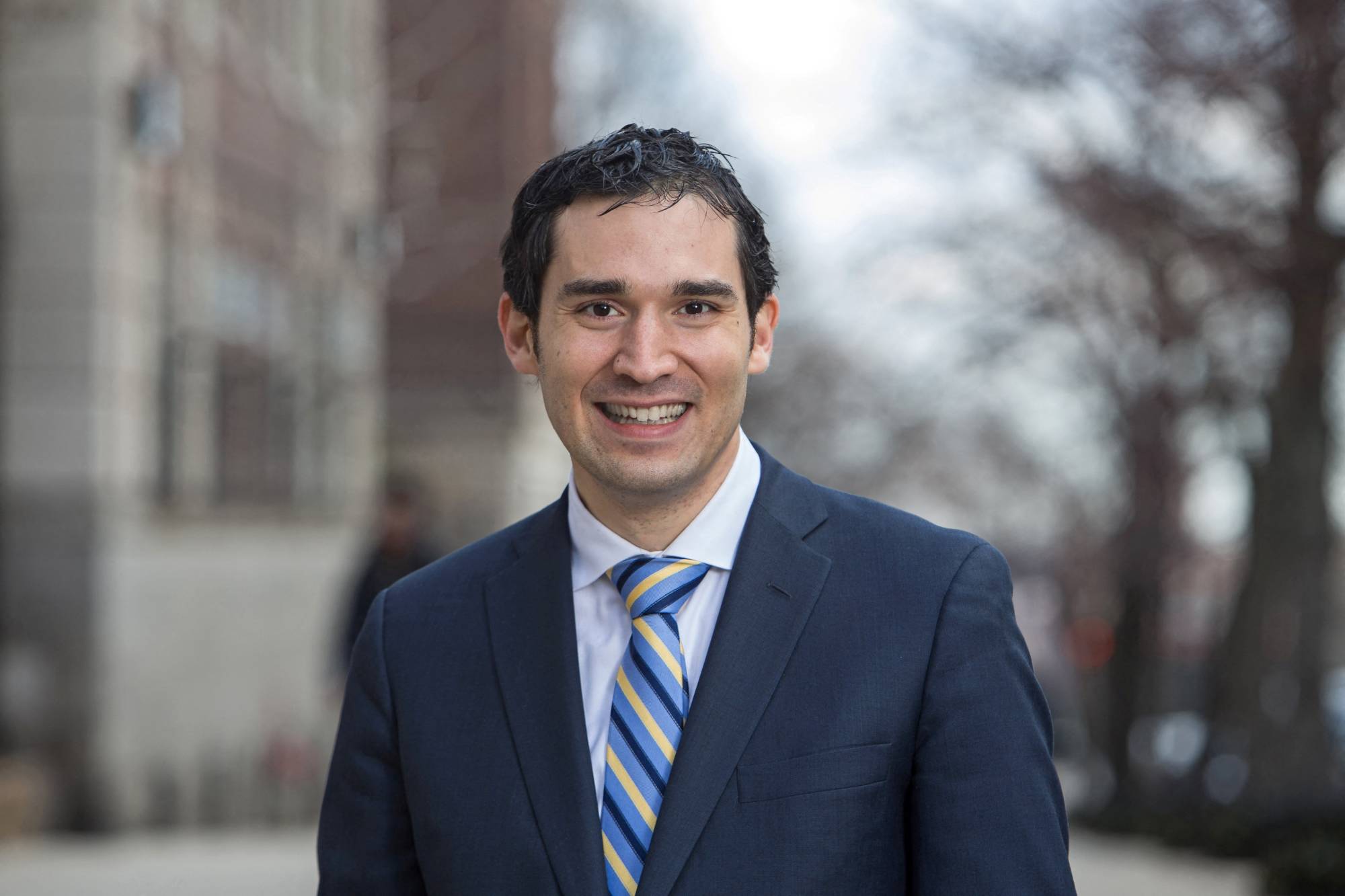 Joshua Mitts has become an increasingly influential figure in the hot debate over activist short selling since publishing a 2018 analysis of trading data that suggested some players were manipulating the market. | Joshua Mitts / via REUTERS