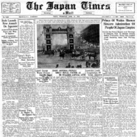 1922 | THE JAPAN TIMES
