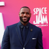 LeBron James attends the premiere for \"Space Jam: A New Legacy\" in Los Angeles on July 12. | REUTERS