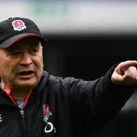 England\'s Rugby Football Union intends to replace Eddie Jones with a homegrown coach following next year\'s Rugby World Cup. | AFP-JIJI